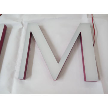 Customized All Acrylic Front Lit LED Channel Letters for Shop 3D LED Sign